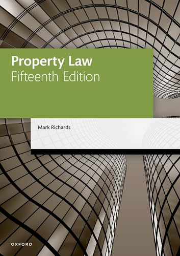 Property Law (The Legal Practice Course Manuals) von Oxford University Press